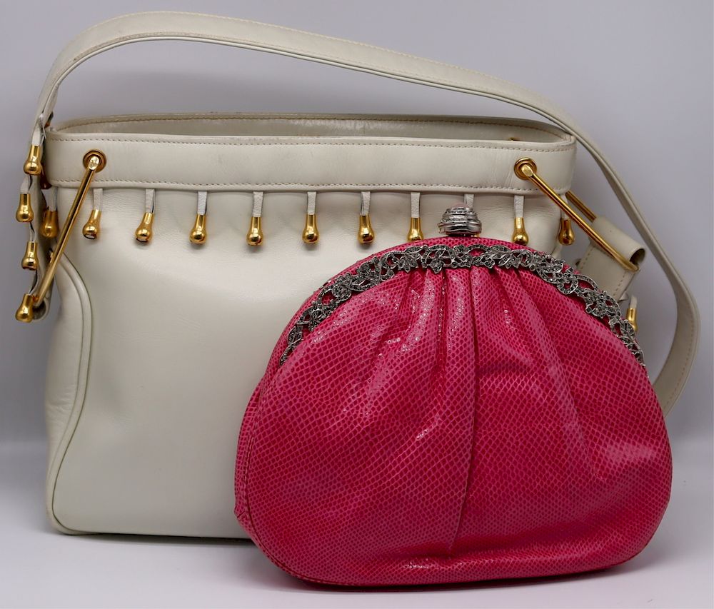 Appraisal: COUTURE Grouping of Couture Handbags Inc Gucci Includes an unusual