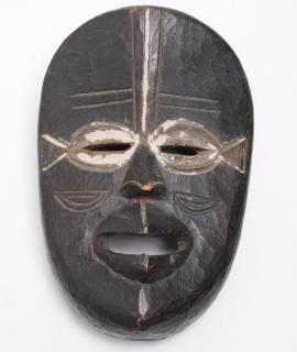 Appraisal: African Tribal Dan Mask Carved Wood West African carved tribal