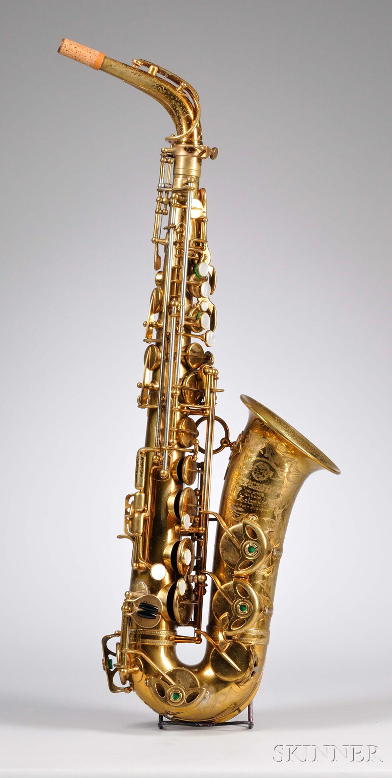 Appraisal: French Alto Saxophone Henri Selmer Paris Model Balanced Action stamped