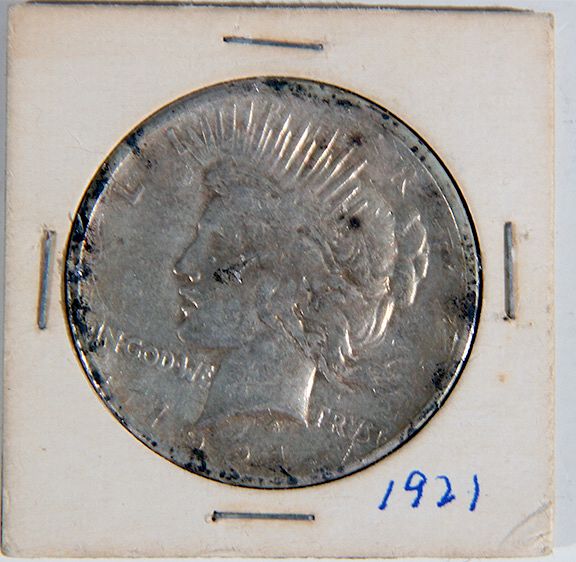 Appraisal: Peace Dollar Circulated Dollar Condition Please contact us for condition