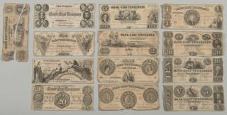 Appraisal: Bank of East TN Pre Civil War Bills Bank of