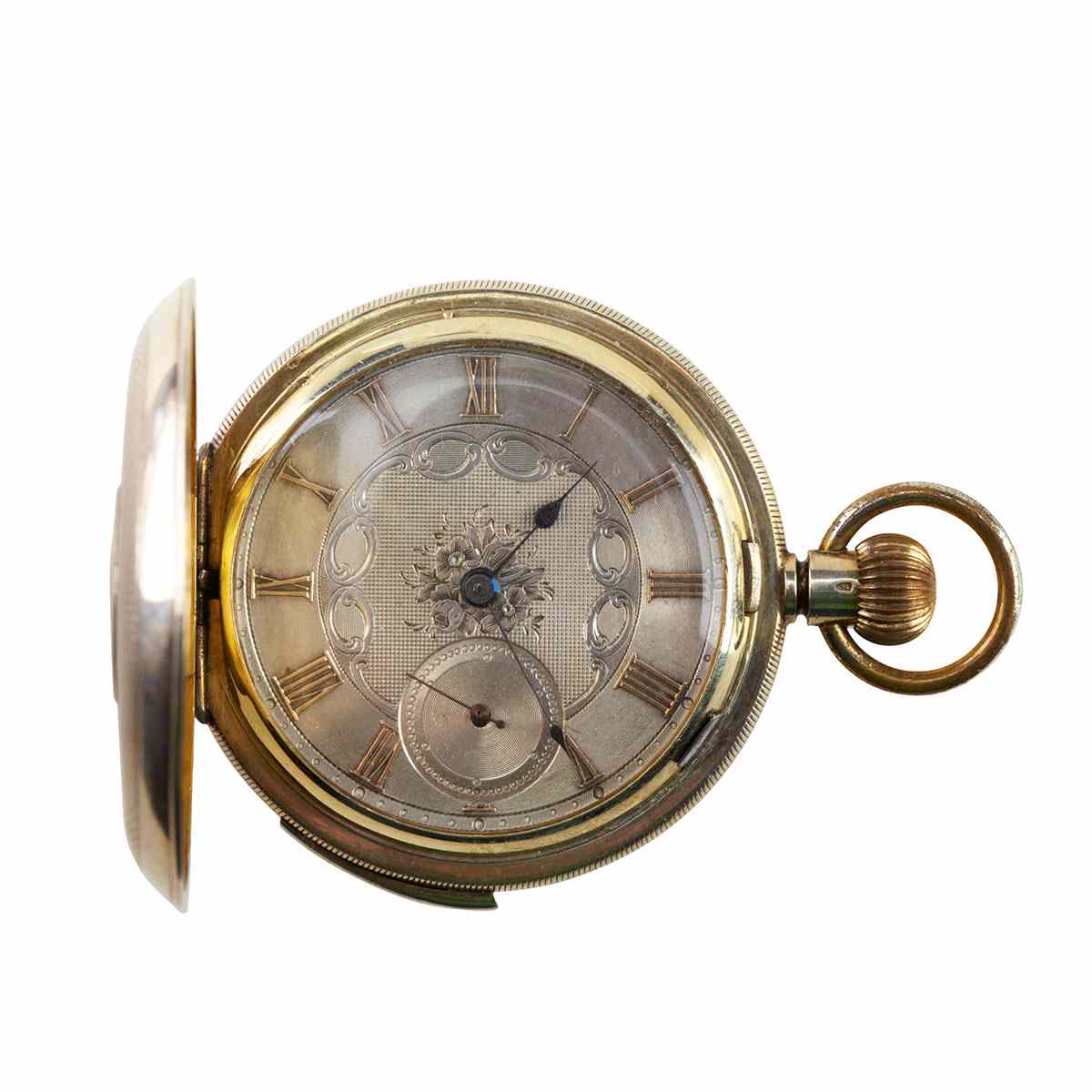 Appraisal: Swiss Stemwind Pocket Watch With Minute Repeat circa mm jewel