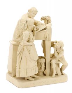 Appraisal: John Rogers Sculpture The Favored Scholar John Rogers American -