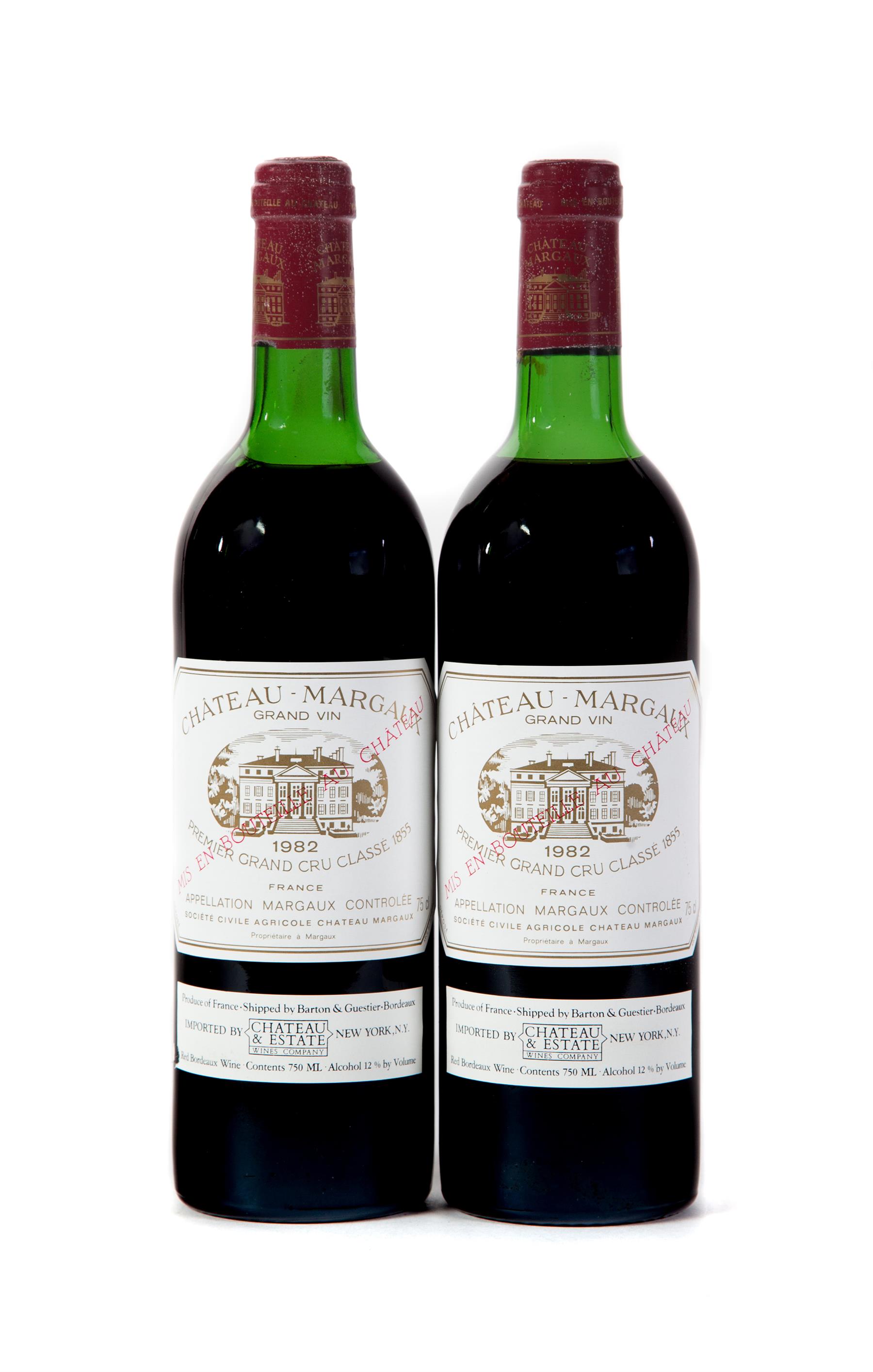 Appraisal: CHATEAU MARGAUX Margaux Premier Grand Cru Classe bottles cl