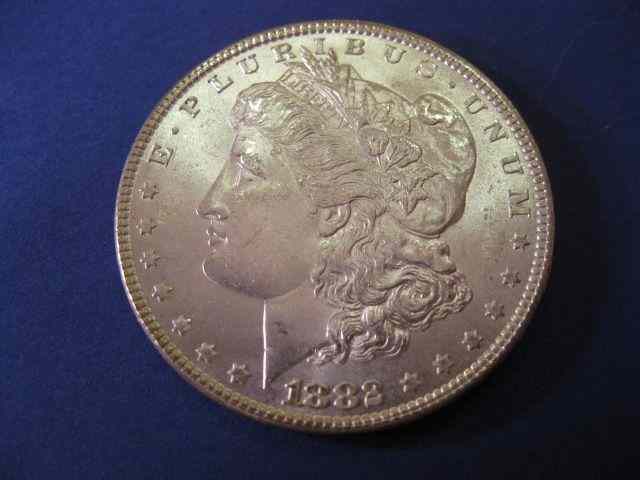 Appraisal: U S Morgan Silver Dollar uncirculated