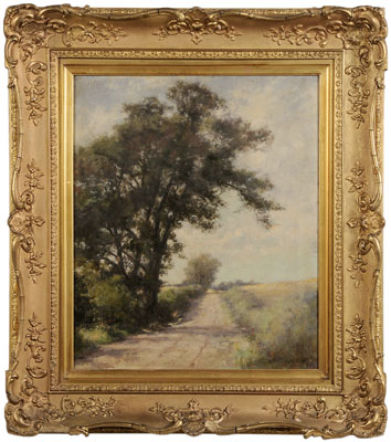 Appraisal: Norman M Macdougall British - A Country Lane oil on