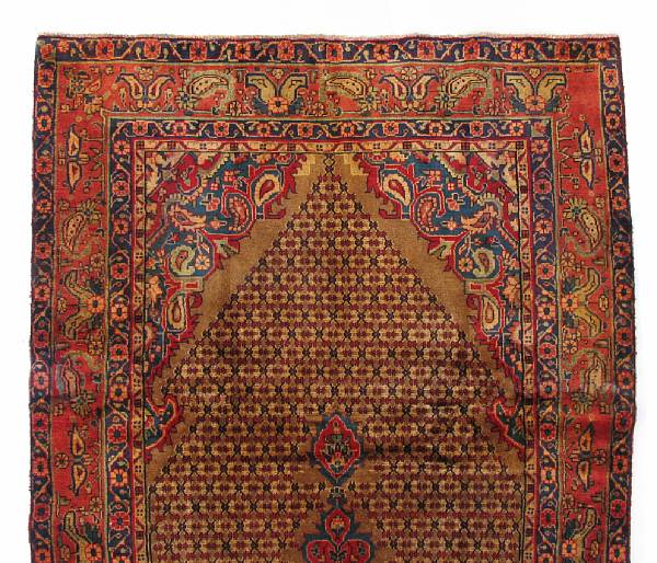 Appraisal: A Hamadan carpet size approximately ft in x ft in