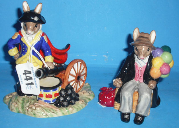 Appraisal: Royal Doulton Bunnykins figures George Washington DB and Balloon Man