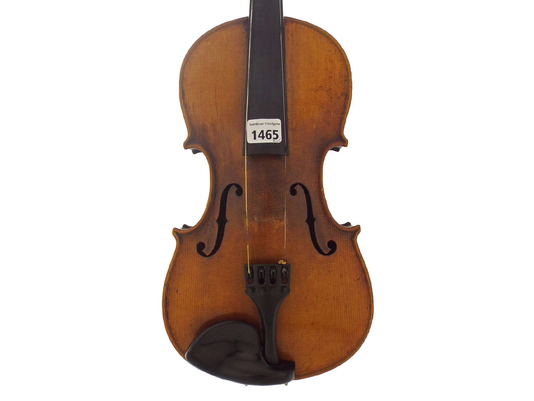 Appraisal: German violin by and labelled Wolff Bros Manufacturers N cm