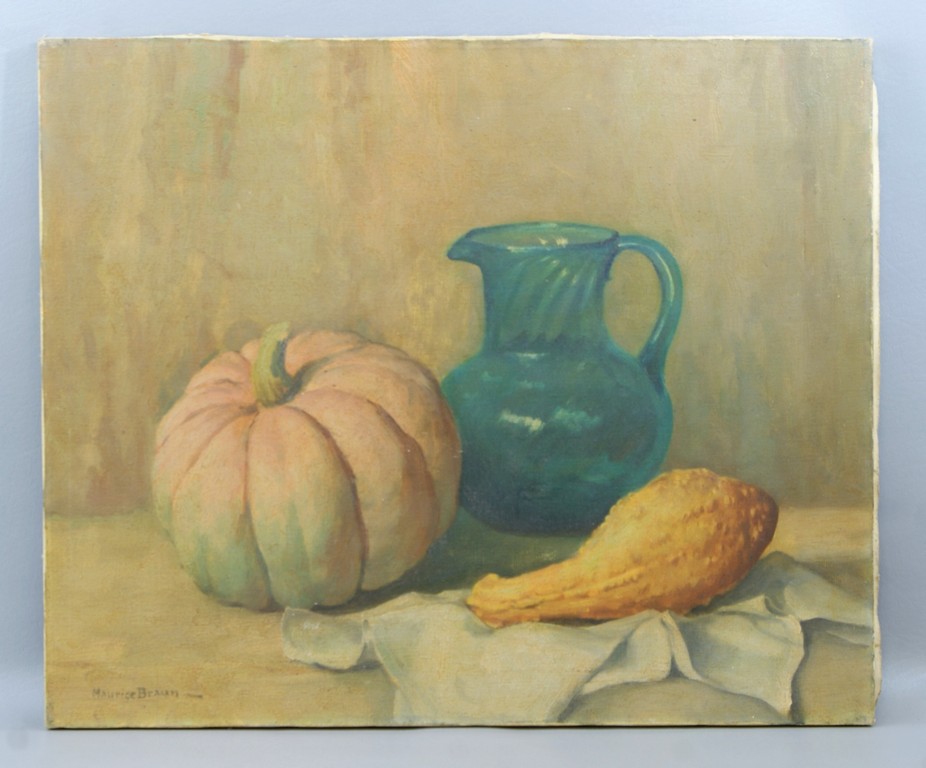 Appraisal: Maurice Braun American CA - o c Still Life with