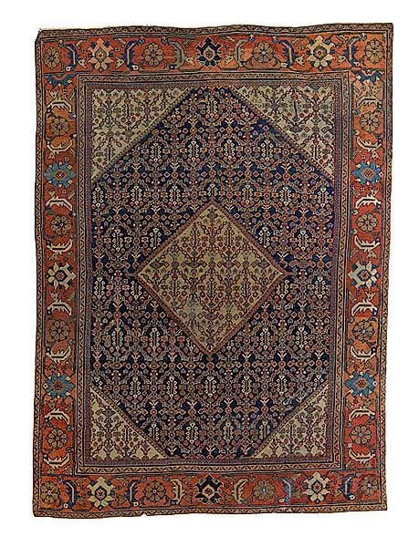 Appraisal: MAHAL RUG Persian early th century ' x '