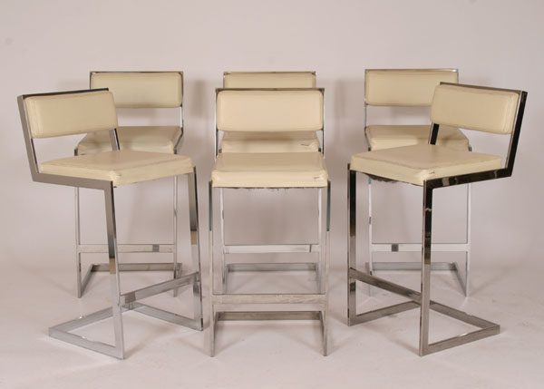 Appraisal: Barrett Hill Collection New York set of modern contemporary bar