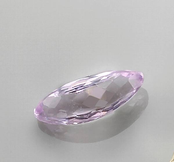 Appraisal: Kunzite Afghanistan An unusual shape for a kunzite this pretty