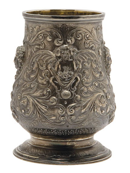 Appraisal: George II Silver Cup Estimate -