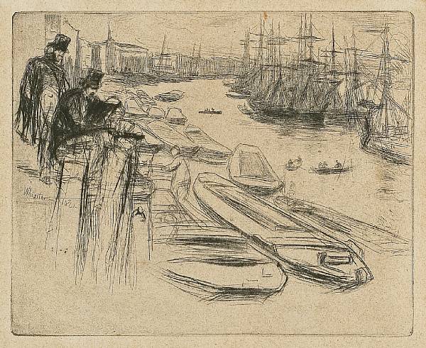 Appraisal: n a James Abbott McNeill Whistler American - The Little