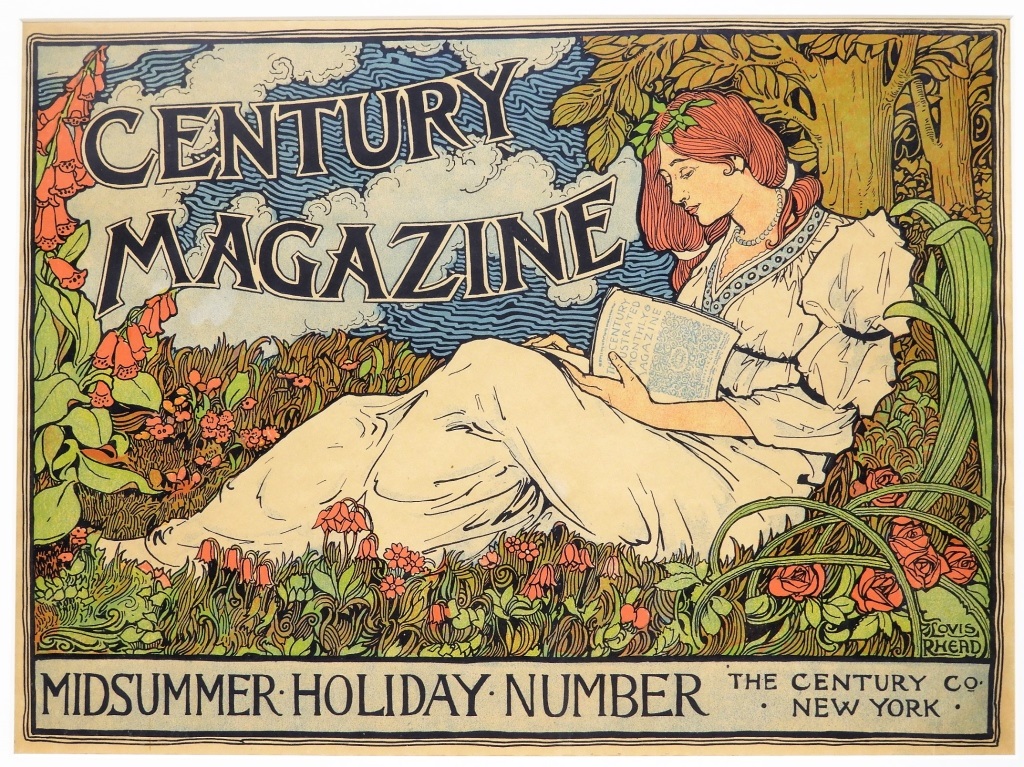 Appraisal: LOUIS RHEAD MIDSUMMER HOLIDAY NUMBER POSTER New York - Original