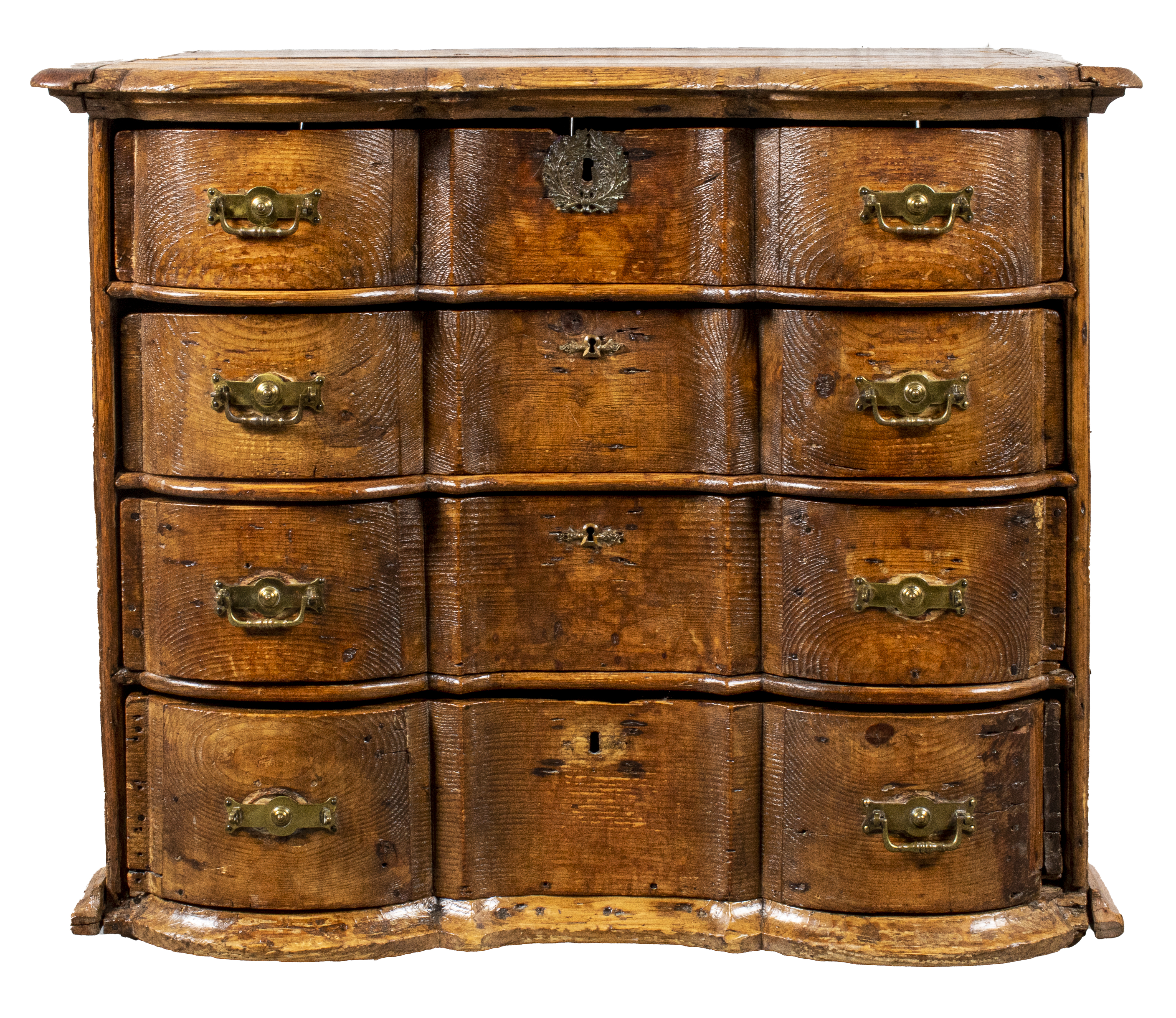 Appraisal: DUTCH BAROQUE CHEST OF DRAWERS Dutch Baroque chest of four