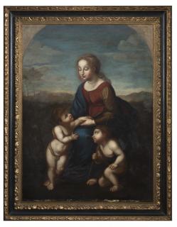 Appraisal: th Century Italian School After Raphael ''La Belle Jardinere'' also