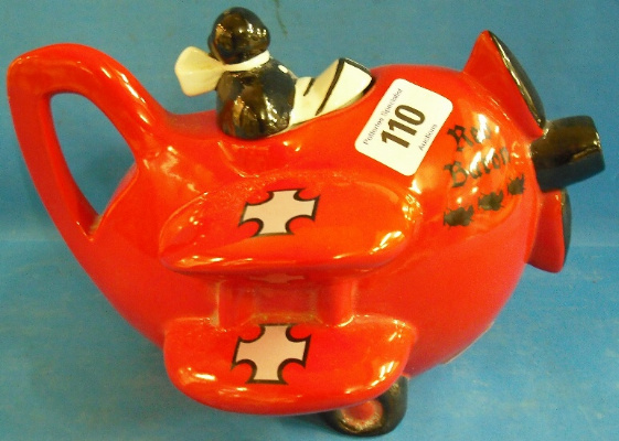 Appraisal: Carltonware Red Baron Teapot