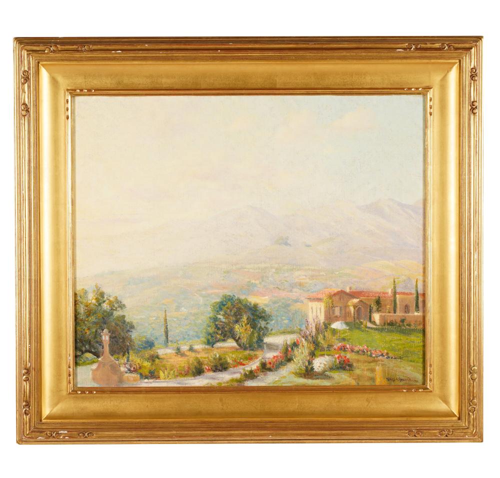 Appraisal: HAROLD A STREATOR - ARROYO SECO LANDSCAPEoil on canvas signed