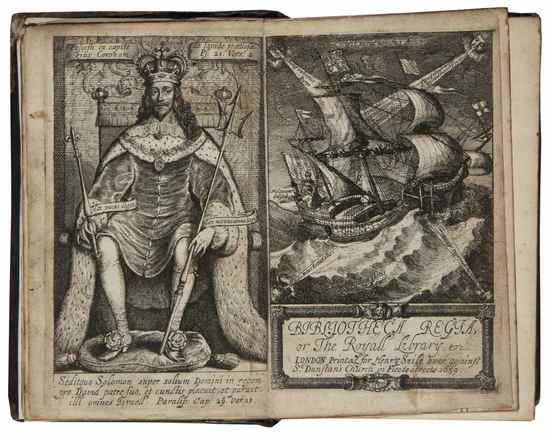 Appraisal: Charles I King of England Bibliotheca regia or The Royal