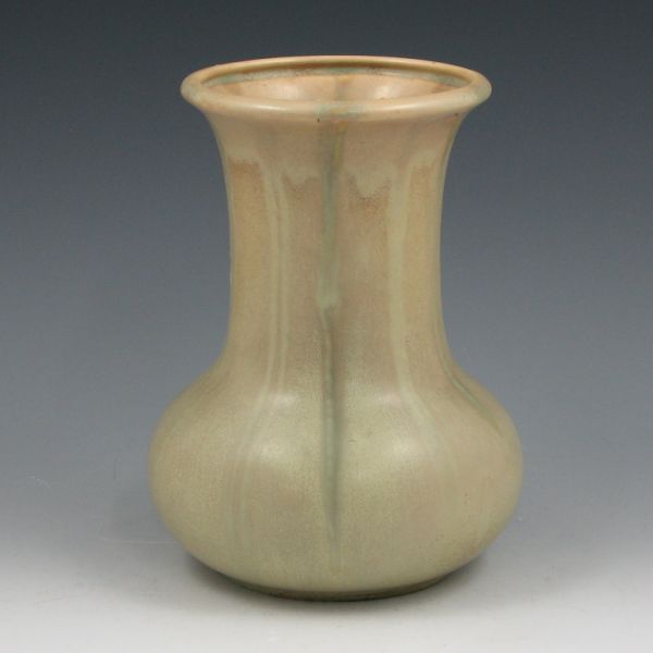 Appraisal: Clifton vase from with crystal green patina Signed Clifton and