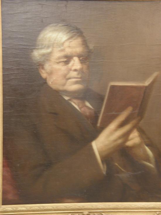 Appraisal: T M Campbell early th century portrait of a gentleman