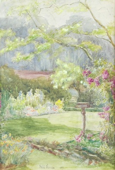 Appraisal: A Watercolor Signed Childe Hassam A watercolor scene of a