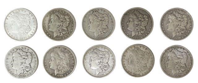 Appraisal: lot of U S Morgan Silver Dollars 'O'