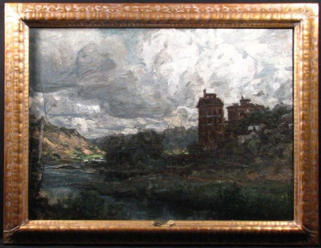 Appraisal: Charles Conner IN - x Oil on Canvas unsigned landscape