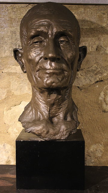 Appraisal: ALFRED GILBERT - A plaster bust of the original self