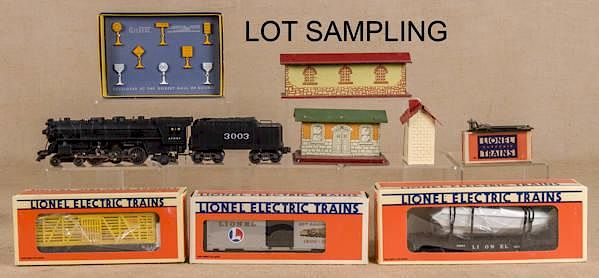 Appraisal: Miscellaneous Lionel train accessories and train Miscellaneous Lionel train accessories