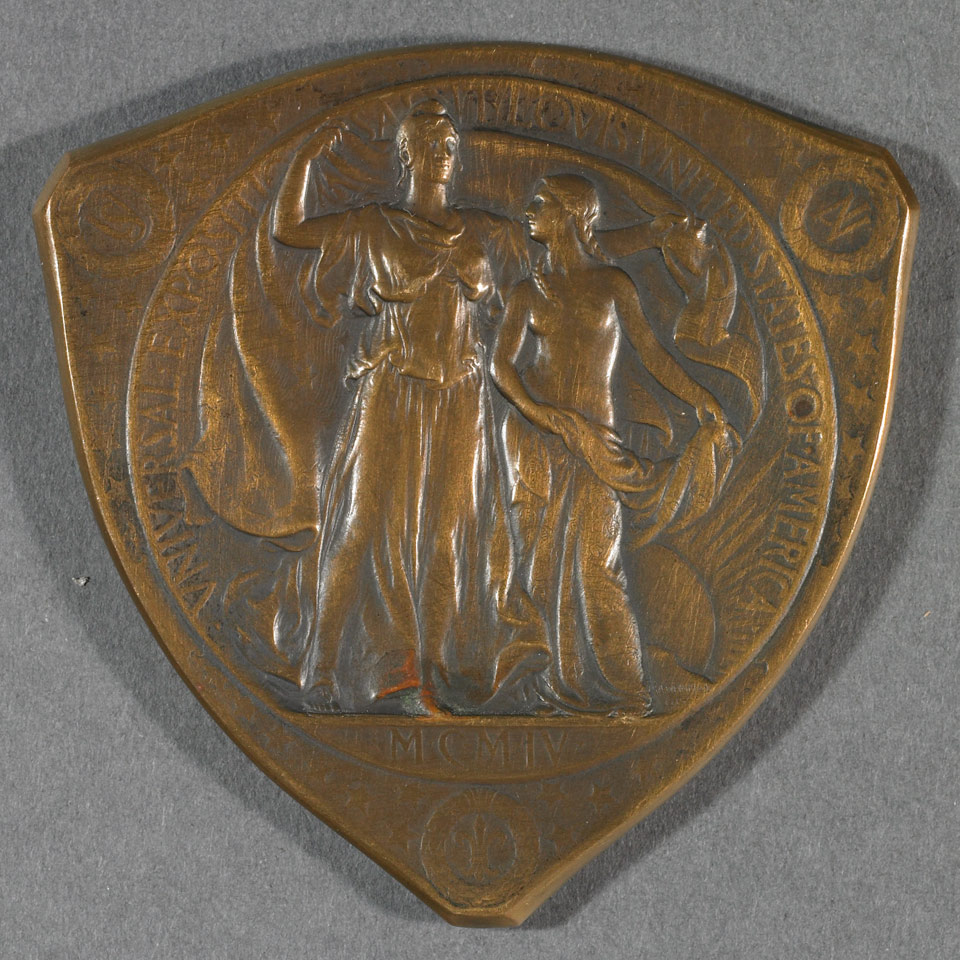 Appraisal: Louisiana Purchase Exposition Commemorative Bronze Medal by Adolph Alexander Weinman