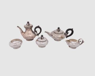 Appraisal: INTERNATIONAL SILVER Five Piece Coffee and Tea Servic INTERNATIONAL SILVER