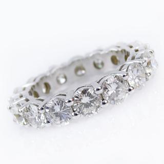 Appraisal: Contemporary Approx Carat Round Brilliant Cut Diamond and Karat White