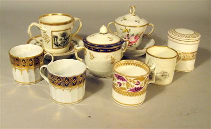 Appraisal: Assorted English porcelain tablewareslate th early th century