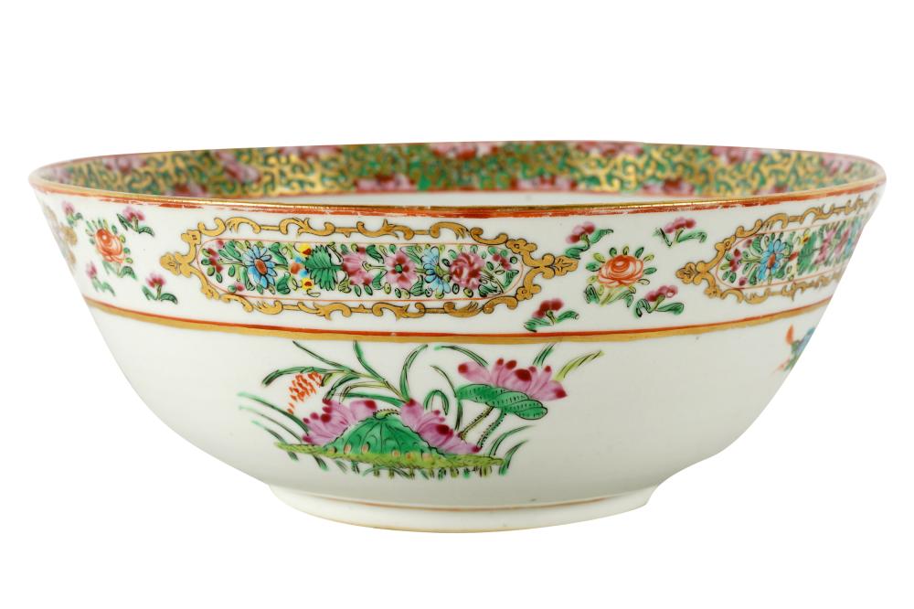 Appraisal: CHINESE FAMILLE ROSE PORCELAIN BOWLProvenance The Estate of Dr Leon