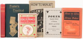 Appraisal: Six Early Manuals on Poker Including Practical Poker previous owner