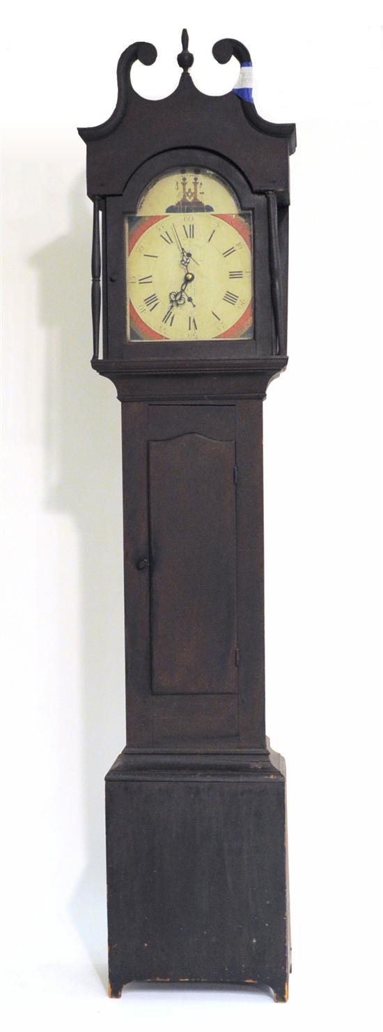 Appraisal: Eli Terry Connecticut tall clock No of Eli Terry's clocks