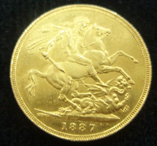 Appraisal: A Victoria sovereign dated