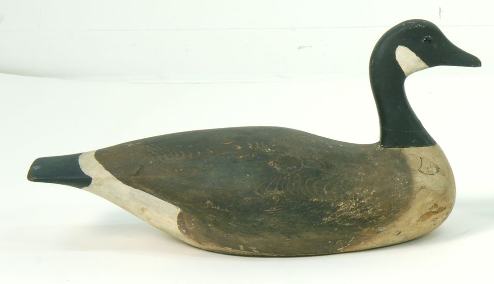 Appraisal: CANADA GOOSE DECOY By Joe Lincoln of Accord Massachusetts Old