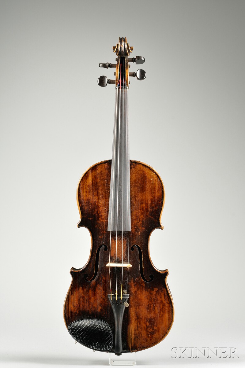 Appraisal: Mittenwald Violin c unlabeled length of back mm