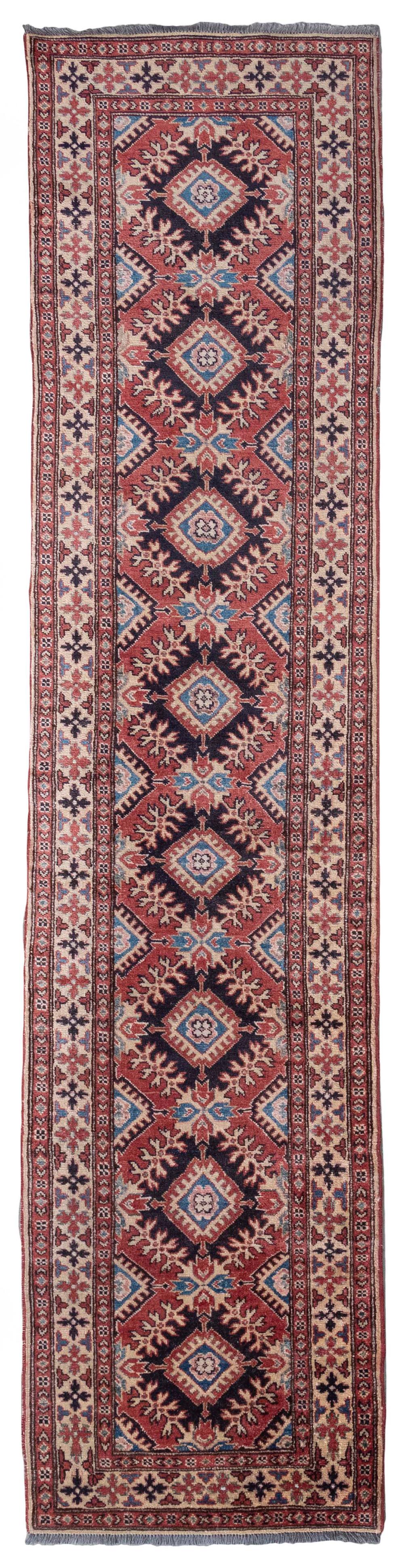 Appraisal: CAUCASIAN DESIGN RUNNER X LATE TH CENTURYCAUCASIAN DESIGN RUNNER '