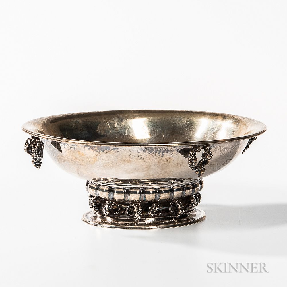 Appraisal: Georg Jensen Sterling Silver Center Bowl Georg Jensen Sterling Silver