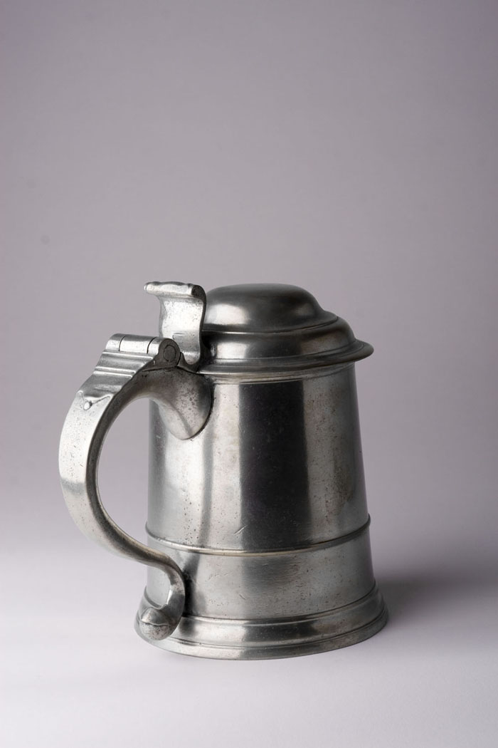 Appraisal: PEWTER TANKARD FREDERICK BASSETT - New York City circa -