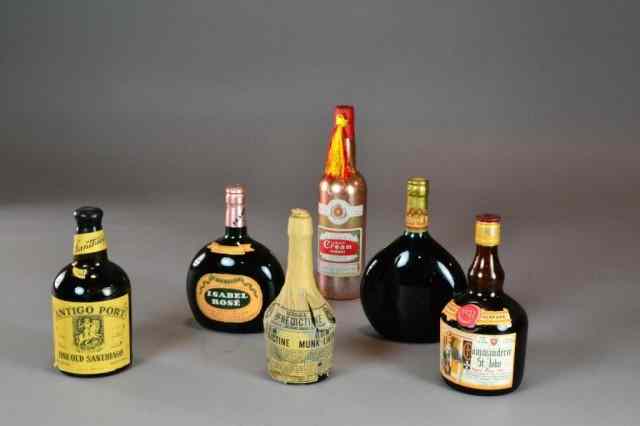 Appraisal: BOTTLES OF VARIOUS LIQUORS AND WINETo include a D O