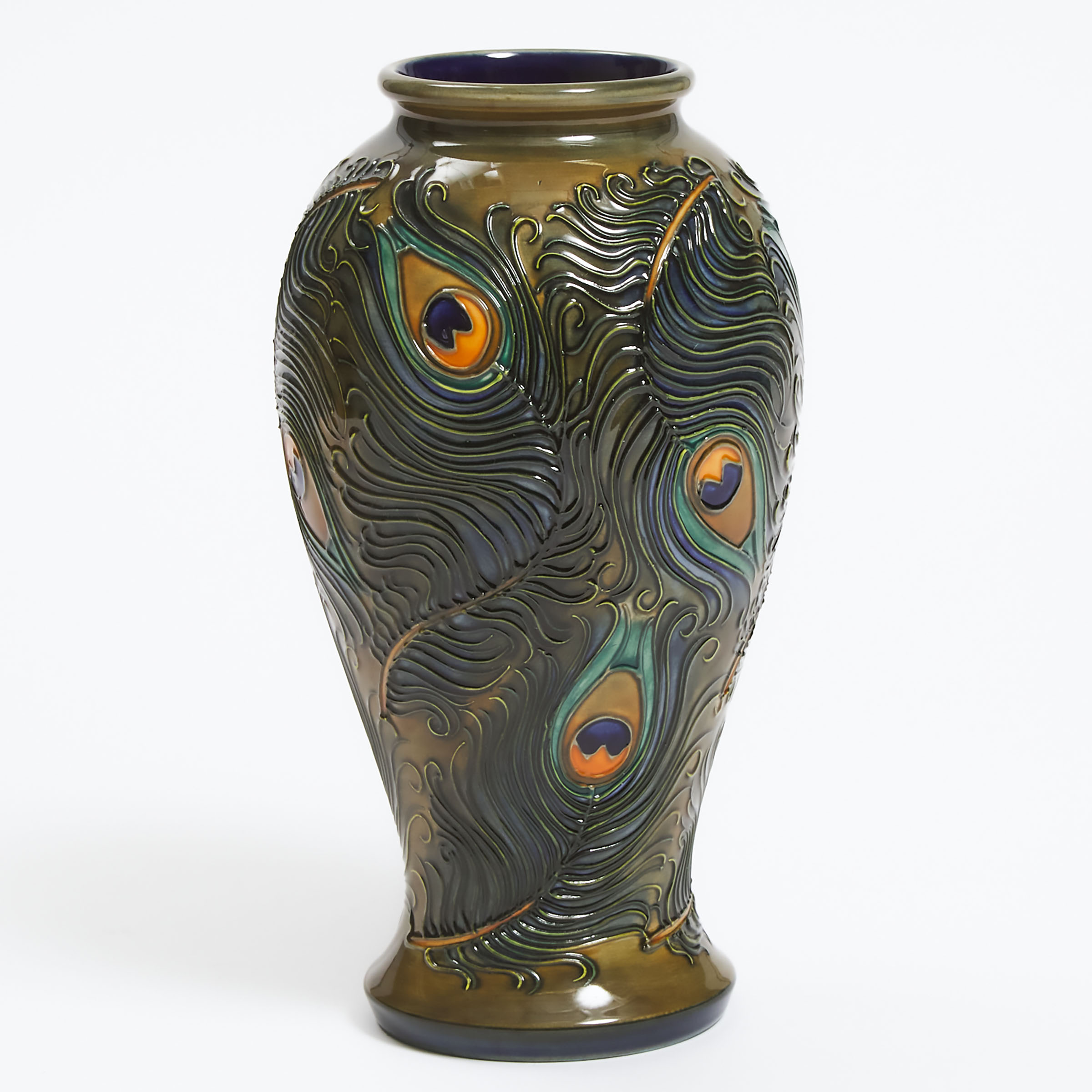 Appraisal: Moorcroft Phoenix Vase height in cm