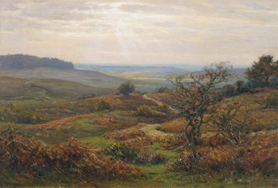 Appraisal: Frederick Golden Short - Near Burley in the New Forest