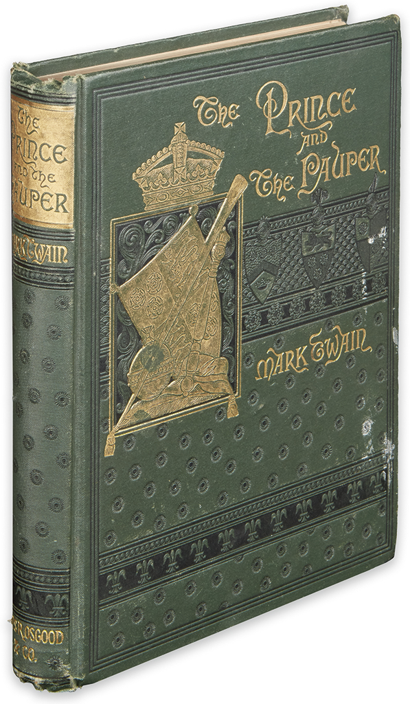 Appraisal: TWAIN MARK The Prince and the Pauper Facsimile holograph and