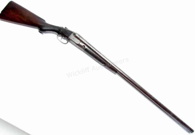 Appraisal: Parker Brothers SxS Shotgun-Damascus Round barrels Chambered in ga Model